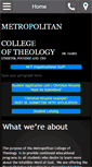 Mobile Screenshot of metropolitancollege.org